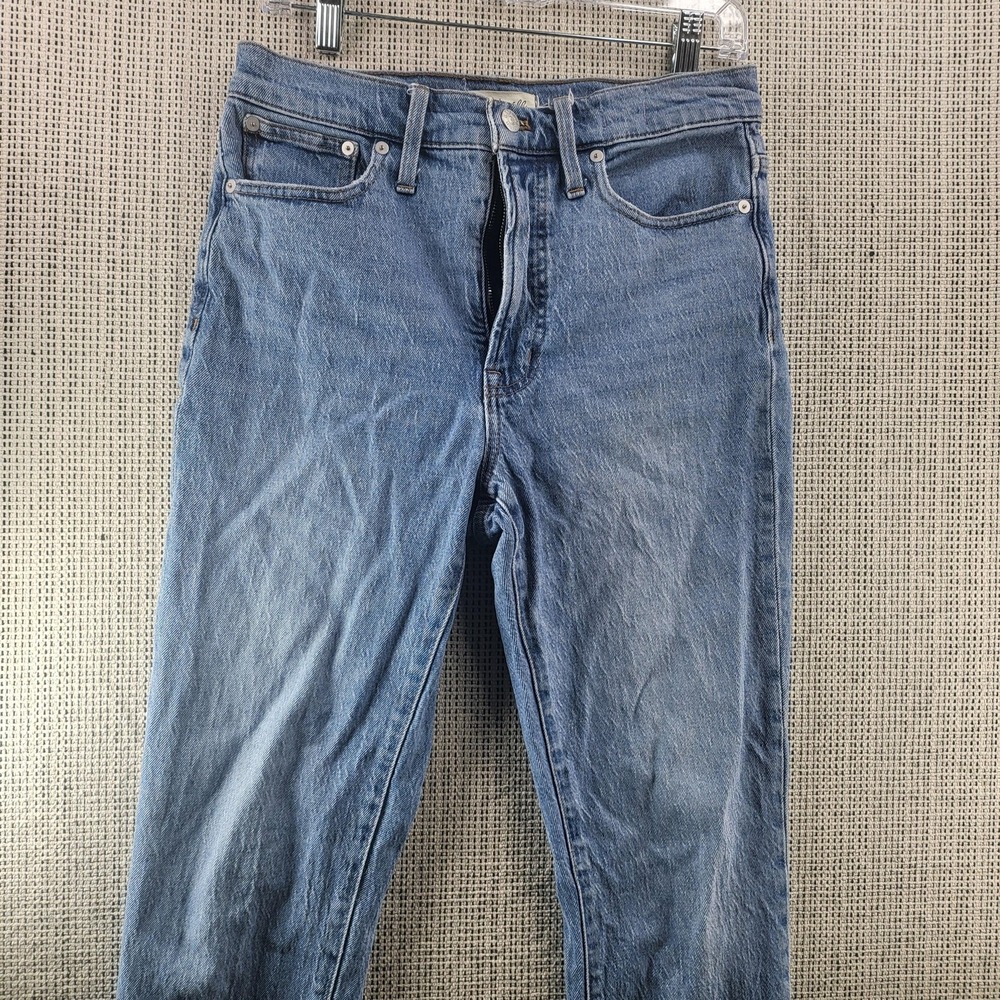 Madewell Jeans Womens 27โ Blue The Perfect Vintage Jean High Rise Tapered Denim